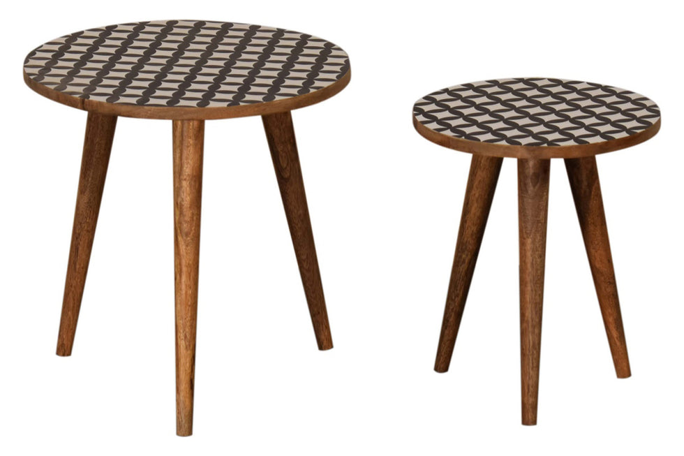 Artisan - Monochrome Nesting Stools