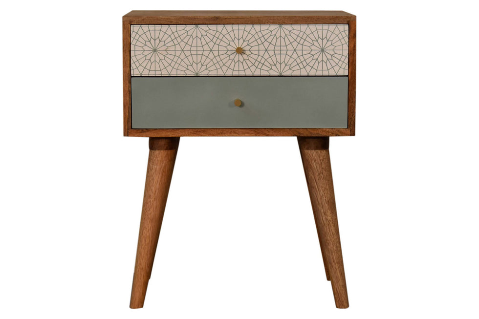 Artisan - Patterned Bedside
