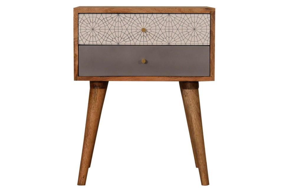 Artisan - Patterned Bedside