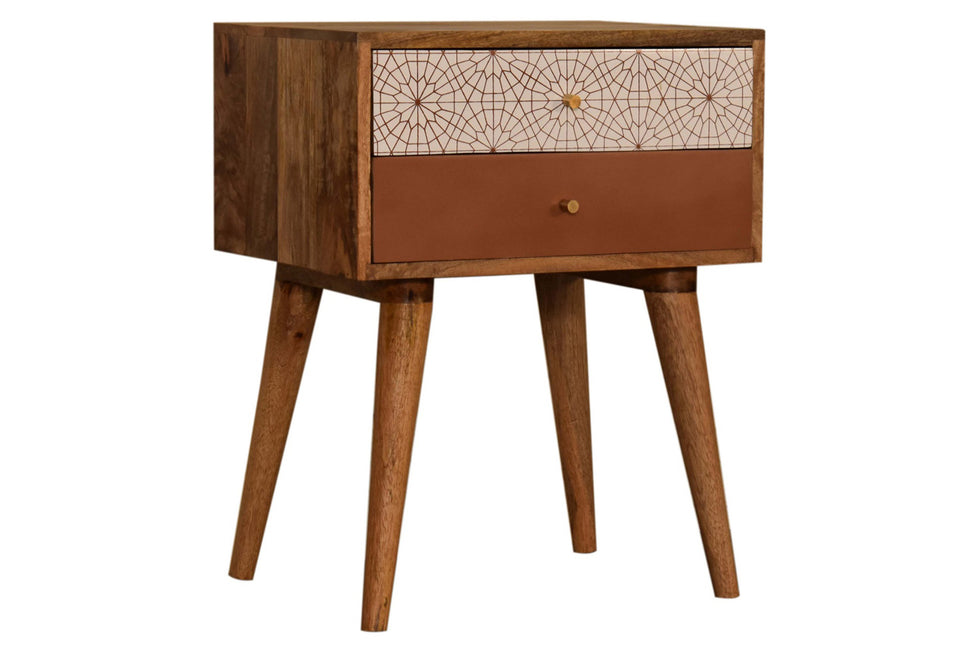 Artisan - Patterned Bedside