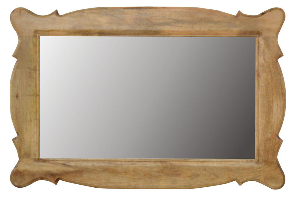 Artisan - Hand Carved Oblong Frame with Mirror