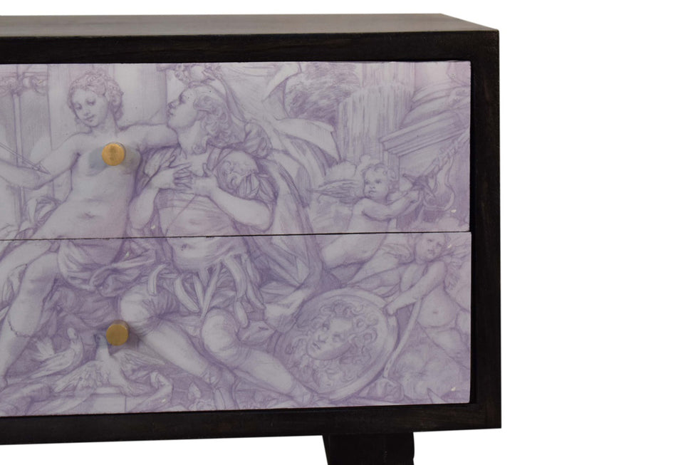 Artisan - Avanti Garden of Venus Bedside with 2 Drawer