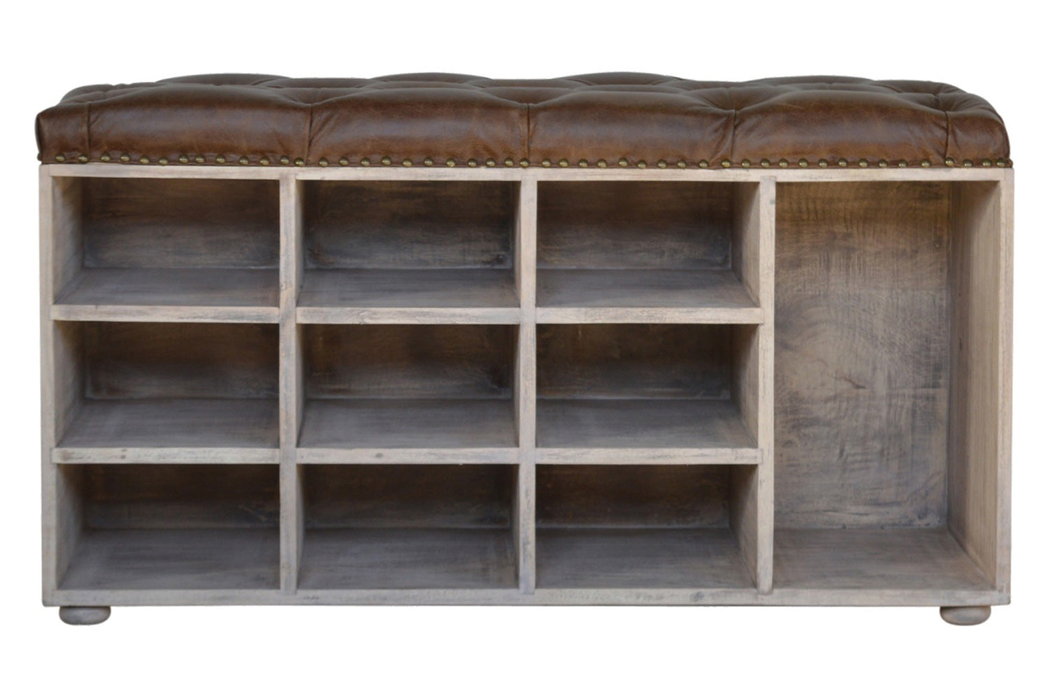 Artisan - Buffalo Hide Acid Wash Shoe Cabinet