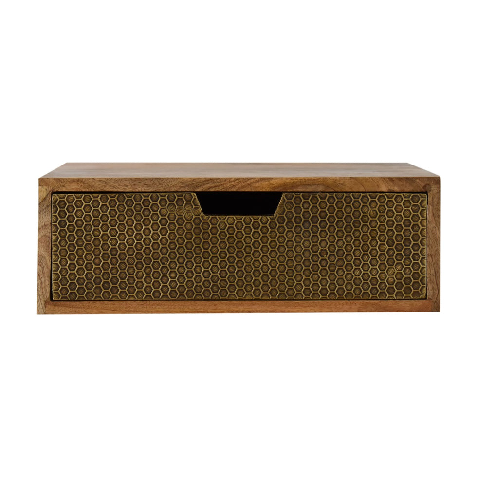 Artisan - Floating Honeycomb Nightstand