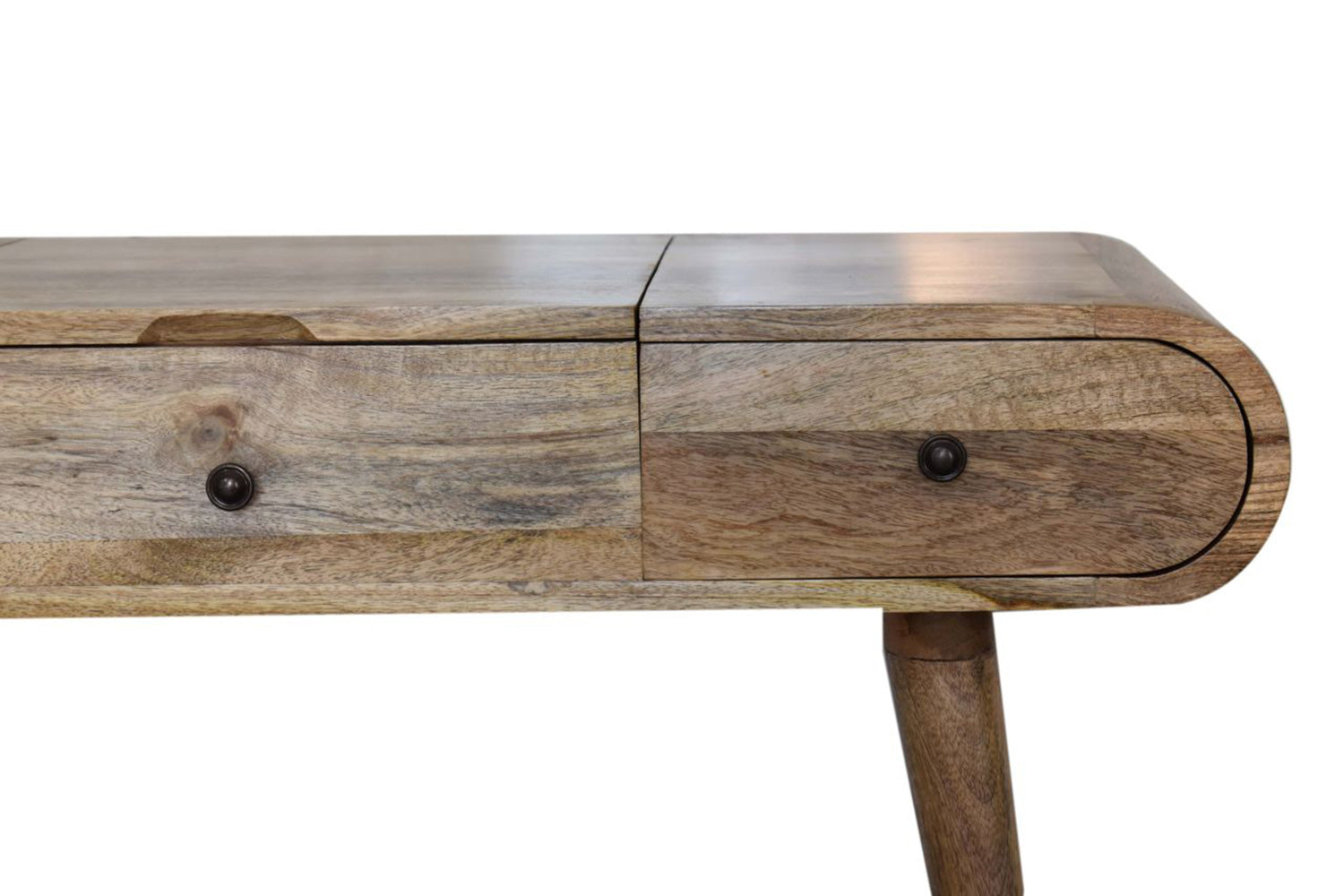 Artisan - Solid Wood Dressing Table with Foldable Mirror