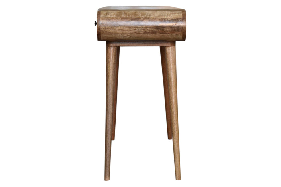 Artisan - Solid Wood Dressing Table with Foldable Mirror