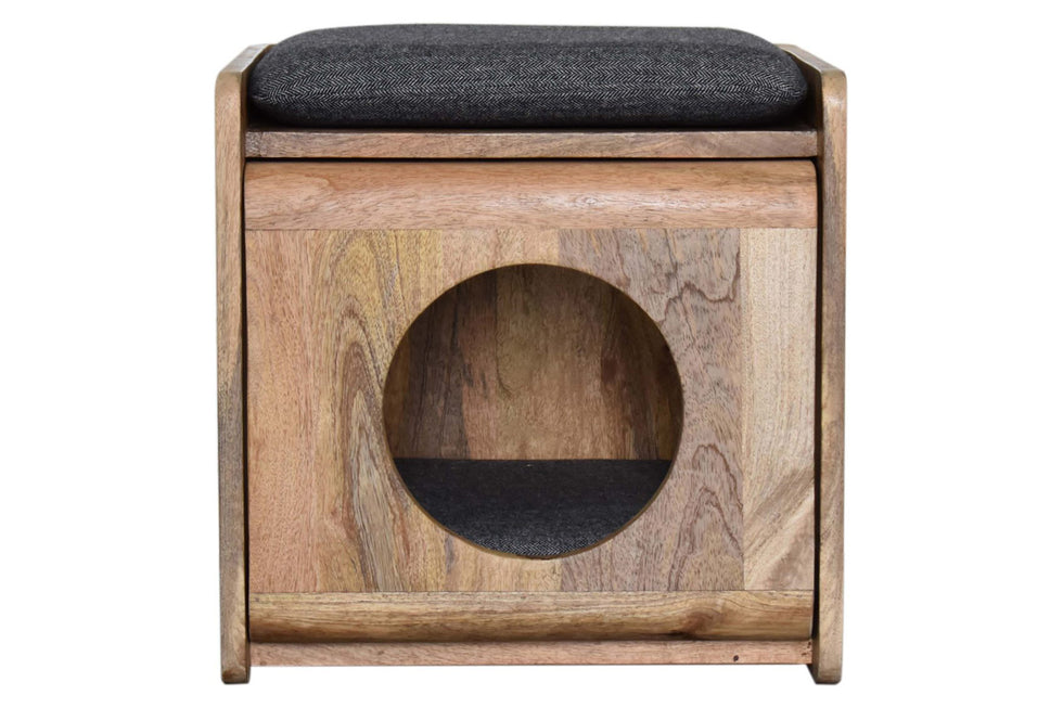 Artisan - Round Cut-out Pet Bed with Seat Pad