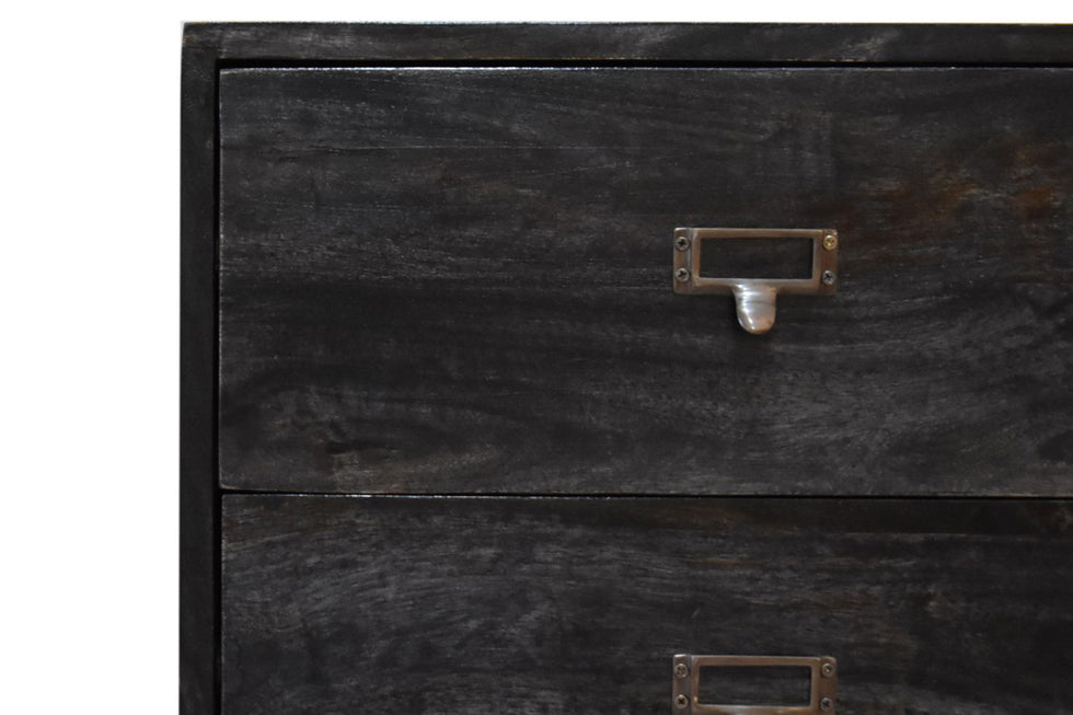 Artisan - Ash-Black Filing Cabinet in Ash Black