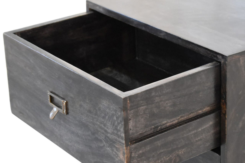 Artisan - Ash-Black Filing Cabinet in Ash Black