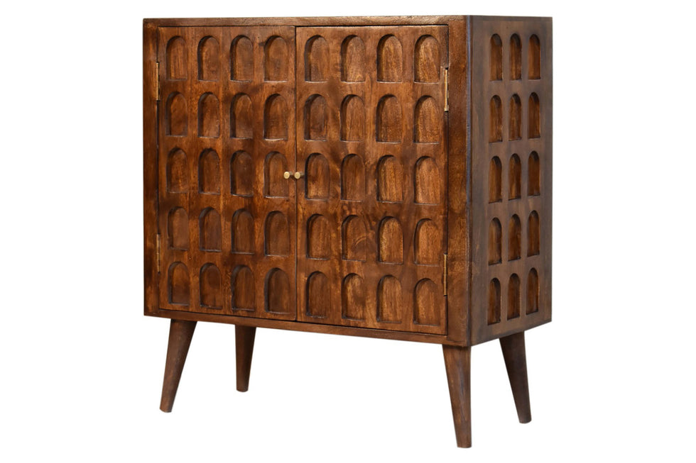 Artisan - Arch Cabinet in Chestnut