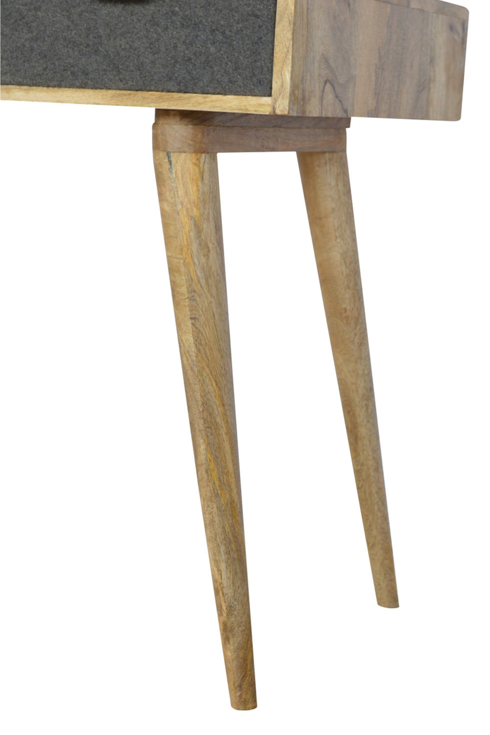 Artisan - Gray Tweed Writing Desk