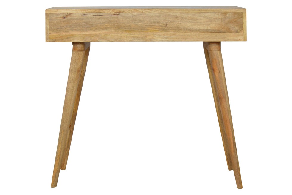 Artisan - Gray Tweed Writing Desk