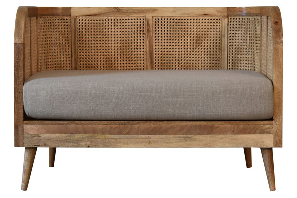 Artisan - Mud Linen Rattan Sofa