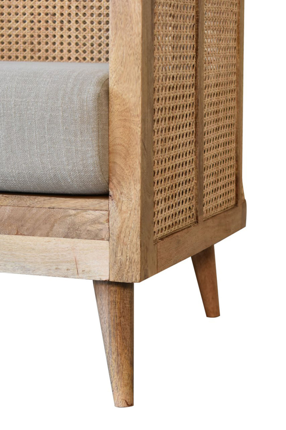 Artisan - Mud Linen Rattan Sofa