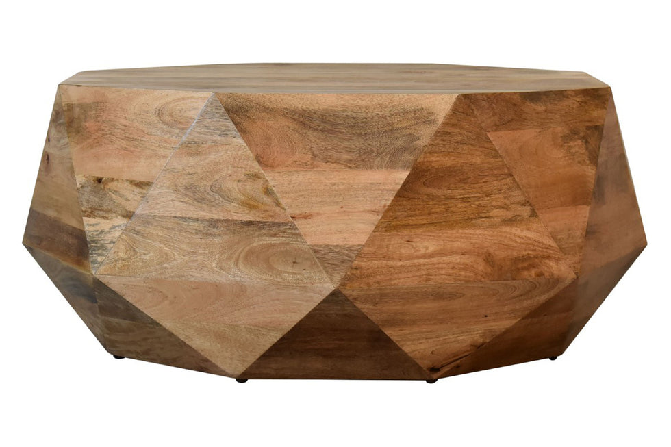 Artisan - Geometric Solid Wood Coffee Table