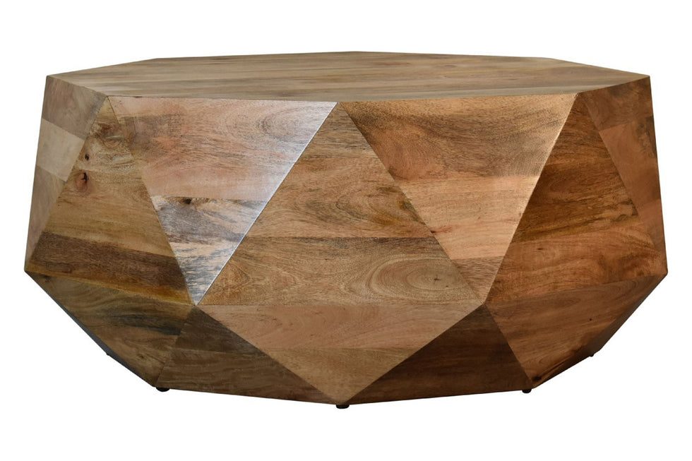Artisan - Geometric Solid Wood Coffee Table