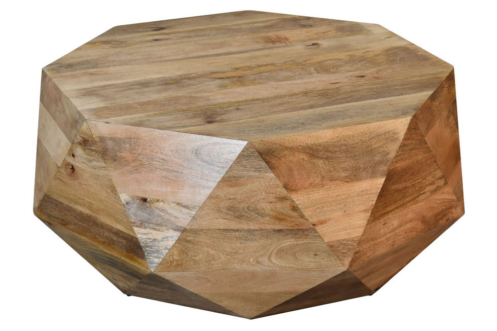 Artisan - Geometric Solid Wood Coffee Table