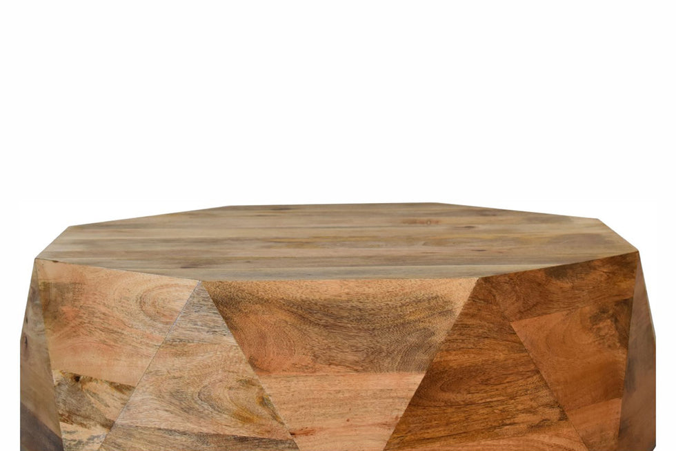 Artisan - Geometric Solid Wood Coffee Table