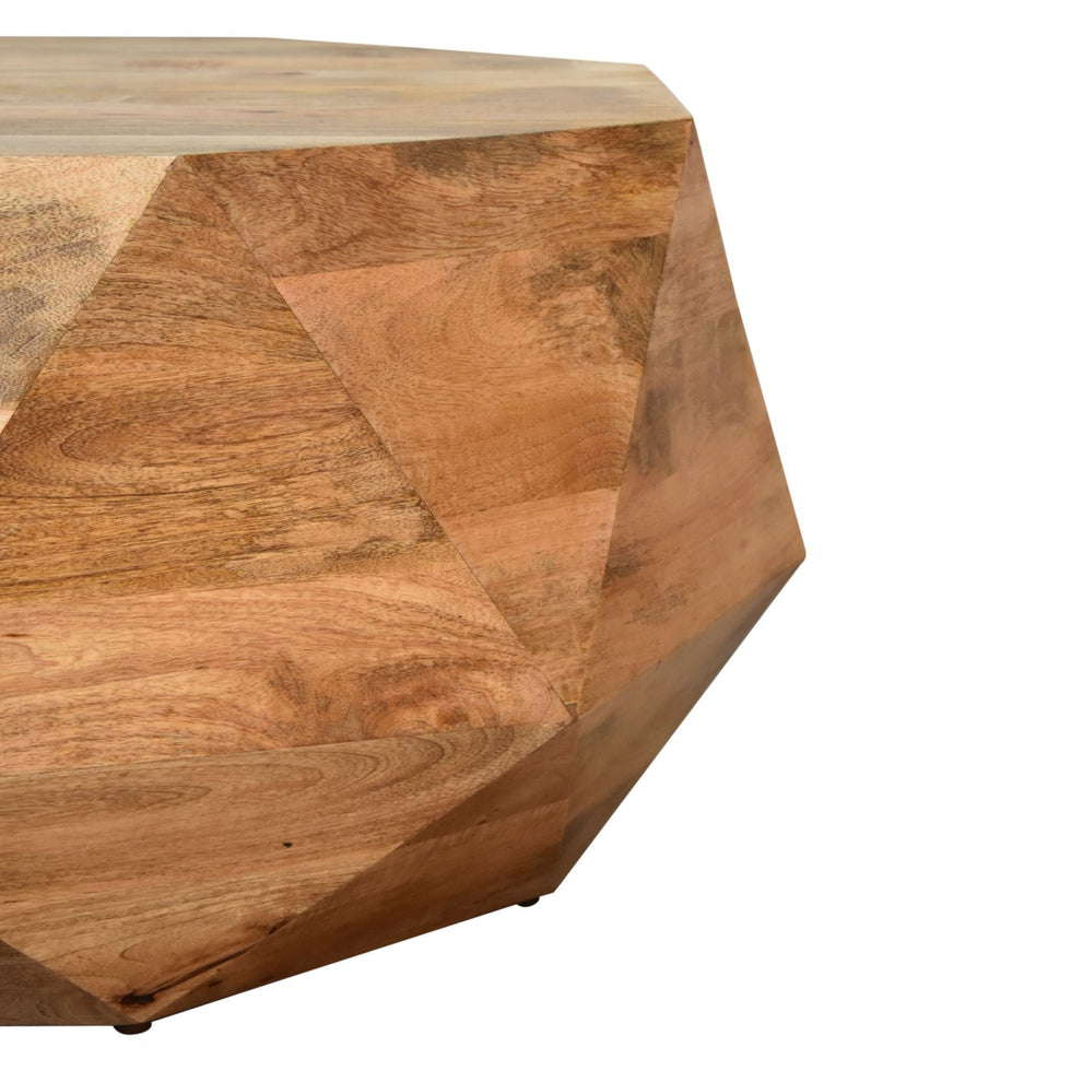 Artisan - Geometric Solid Wood Coffee Table