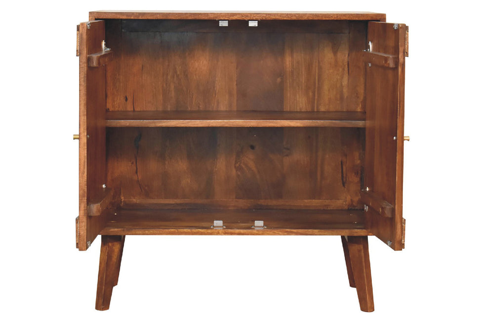 Artisan - Carved Cabinet in Chestnut