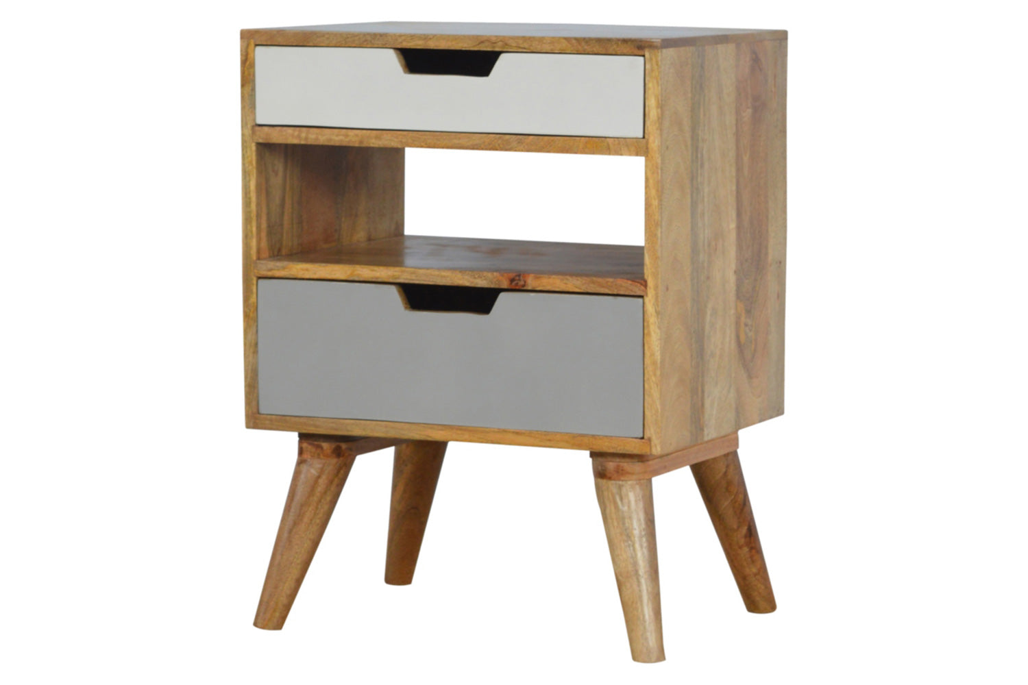 Artisan - Hand Painted Cut-out Bedside Common