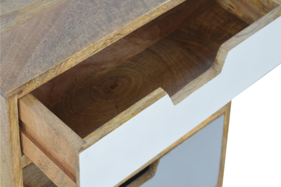 Artisan - Hand Painted Cut-out Bedside Common