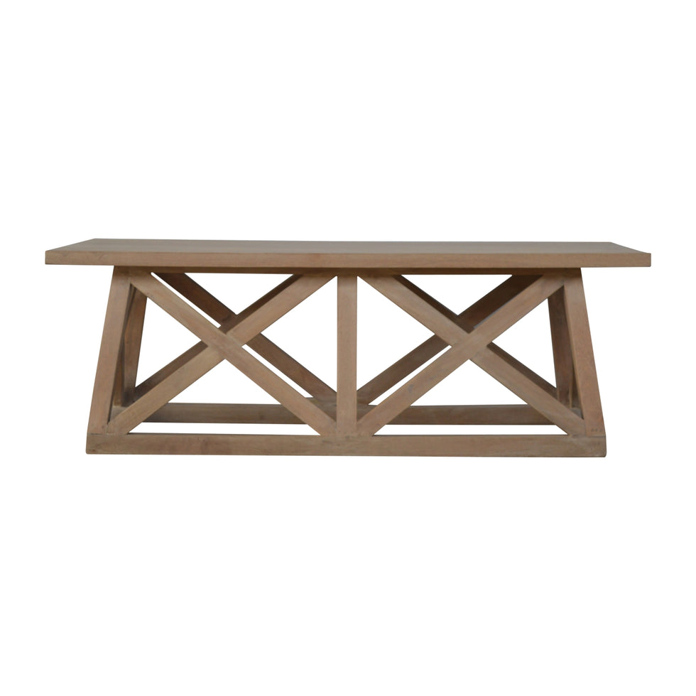 Artisan - Tristle Coffee Table in Sunbleached, Mango Wood