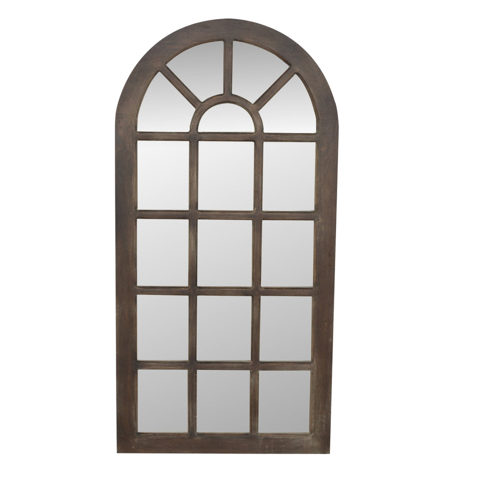 Artisan - Sepentine Mirror Frame in Sun Bleach, Mango Wood