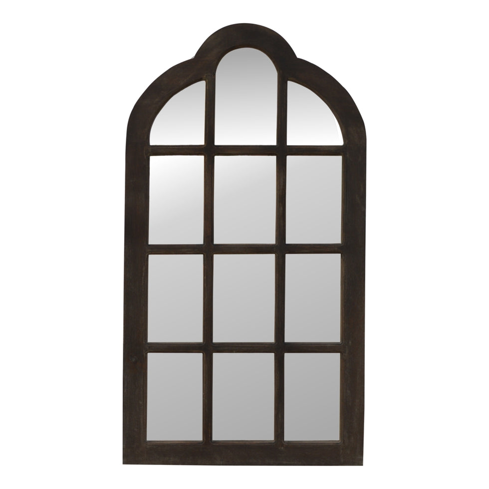 Artisan - Arch Mirror Frame in Sun Bleach, Mango Wood