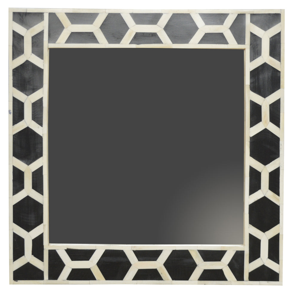 Artisan - Square Bone Inlay Mirror Frame