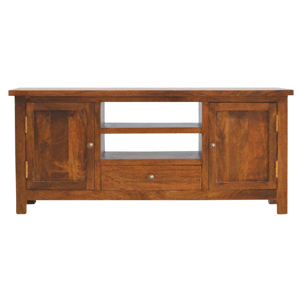 Artisan - Solid Media Unit in Wood
