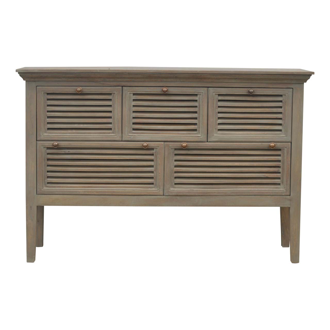 Artisan - 5 Shutter Buffet in Gray