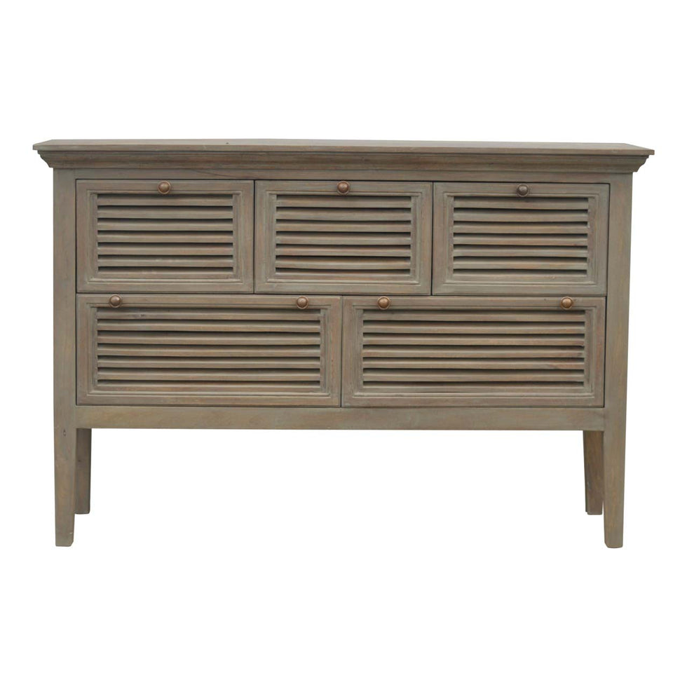 Artisan - 5 Shutter Buffet in Gray