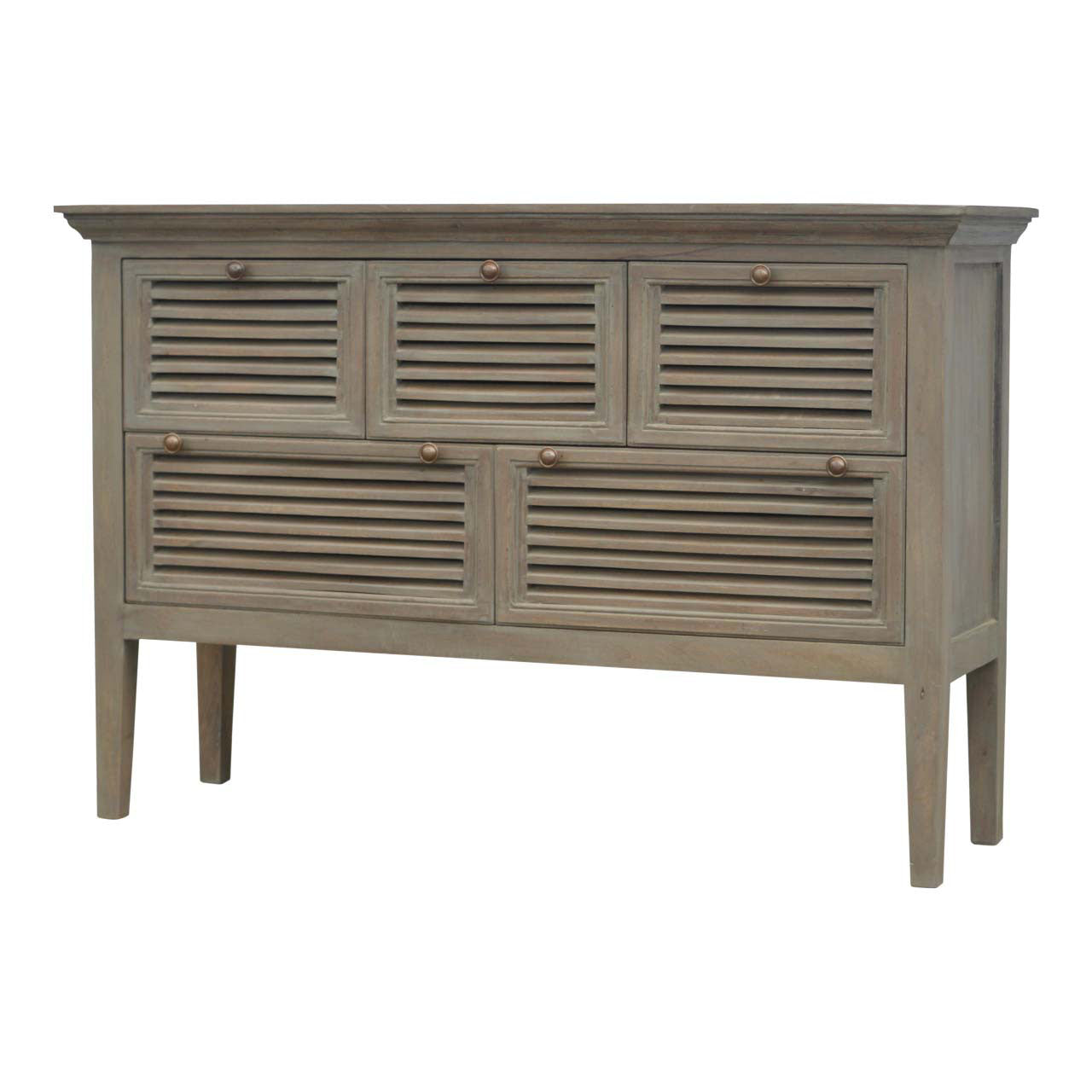 Artisan - 5 Shutter Buffet in Gray