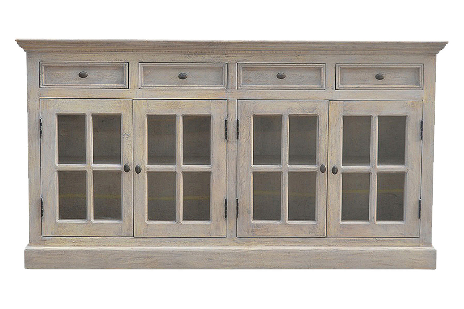 Artisan - Acid Wash Glazed Sideboard in Stone Wash