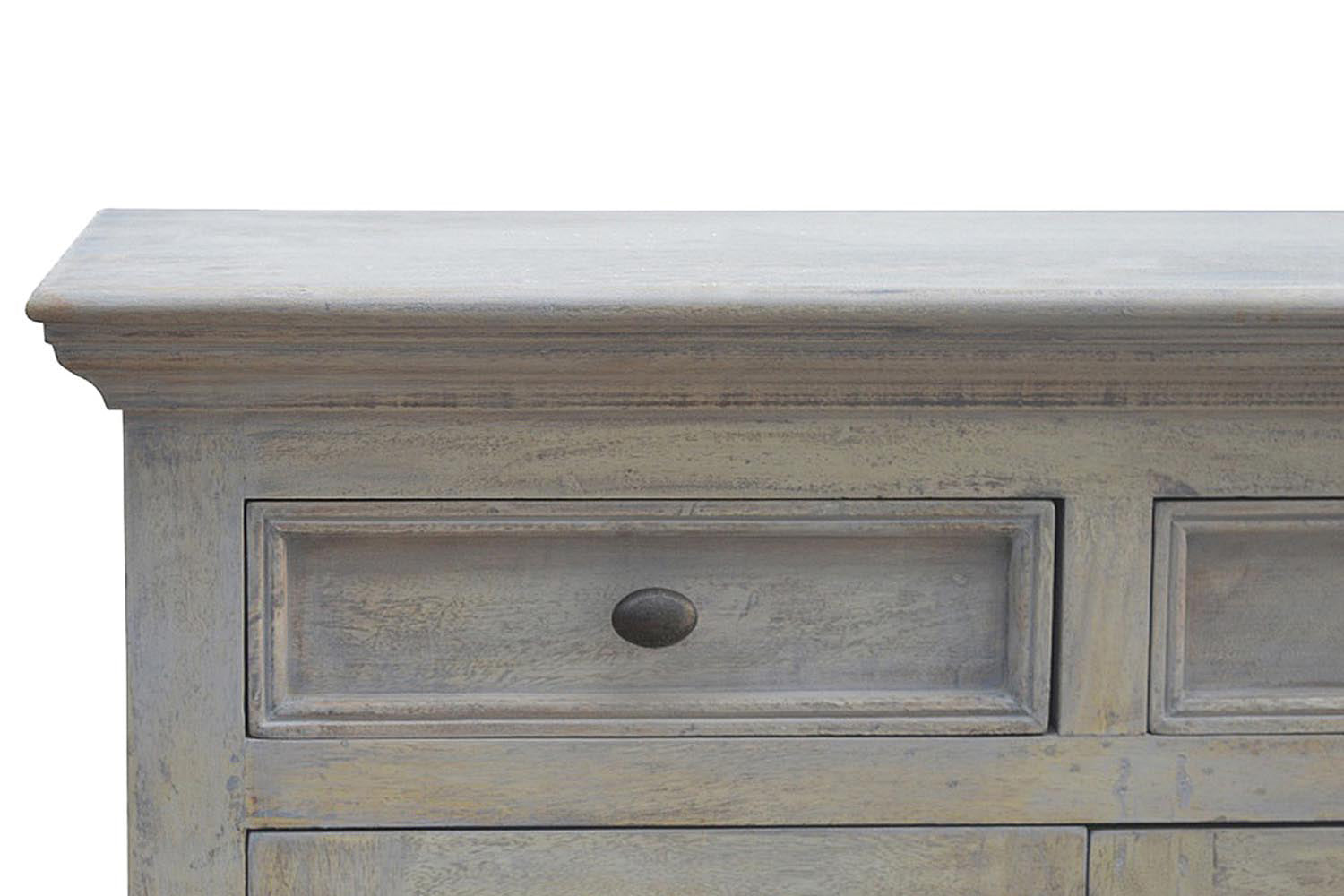 Artisan - Acid Wash Glazed Sideboard in Stone Wash
