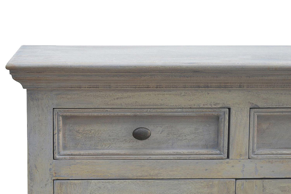 Artisan - Acid Wash Glazed Sideboard in Stone Wash