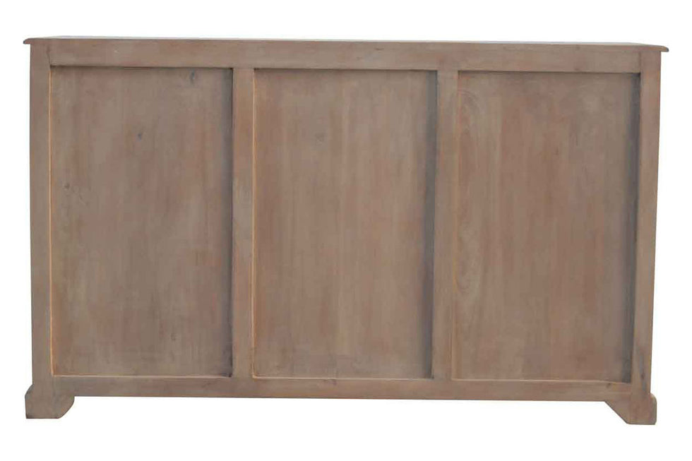 Artisan - Media Unit with 2 Hand Carved Glazed Doors