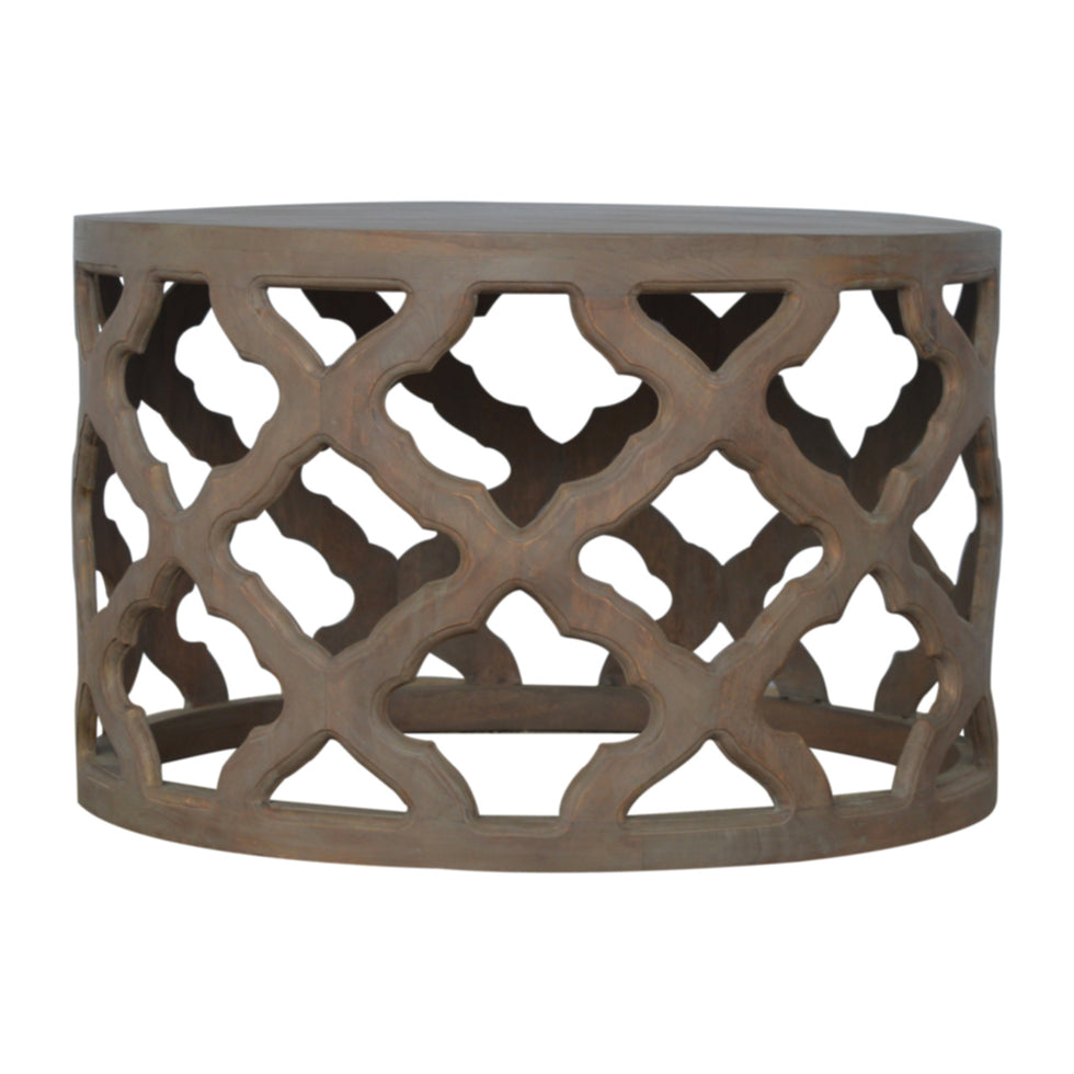 Artisan - Cut-Out Stool in Gray, Large