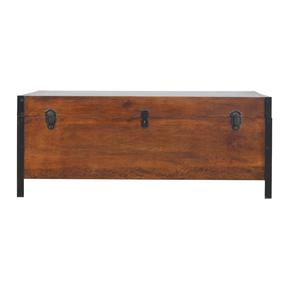 Artisan - Industrial Lid-Up Blanket Box