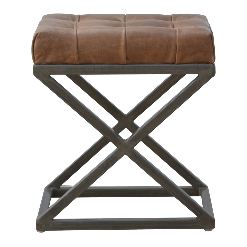 Artisan - Industrial Cross Coffee Table in Metal