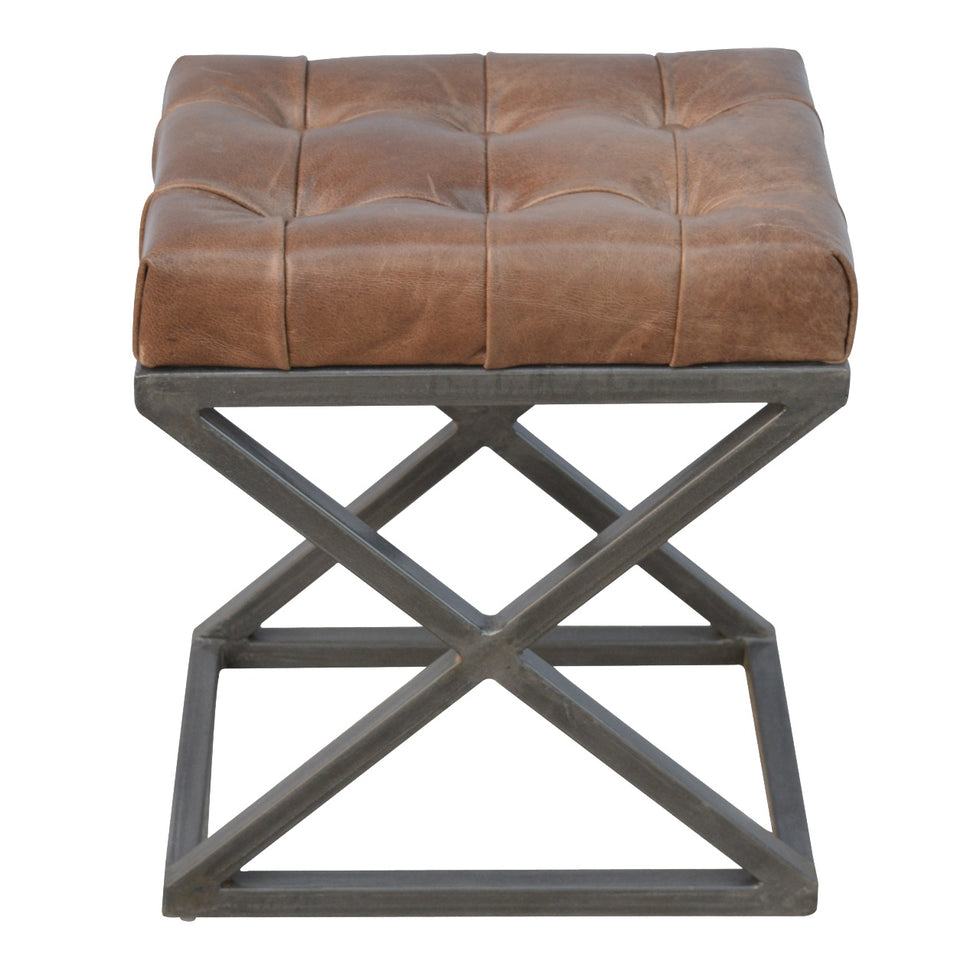Artisan - Industrial Cross Coffee Table in Metal