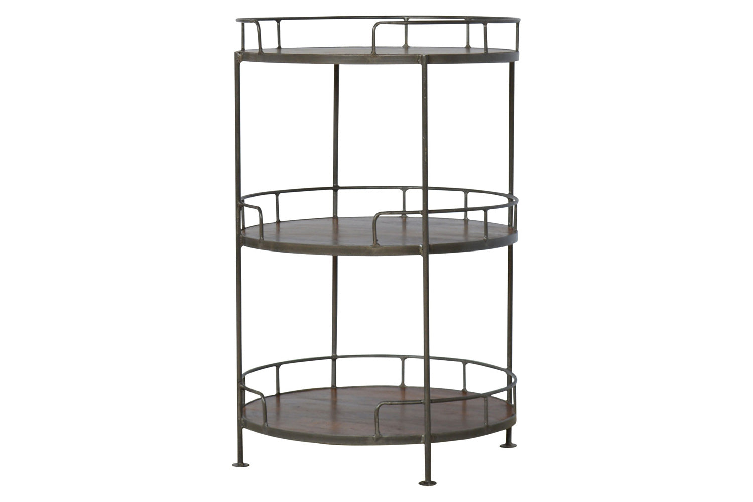 Artisan - Industrial Round Butler Tray Table
