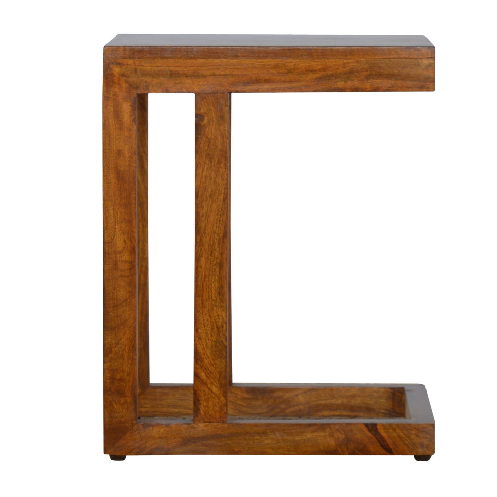 Artisan - One-Sided End Table in Chestnut