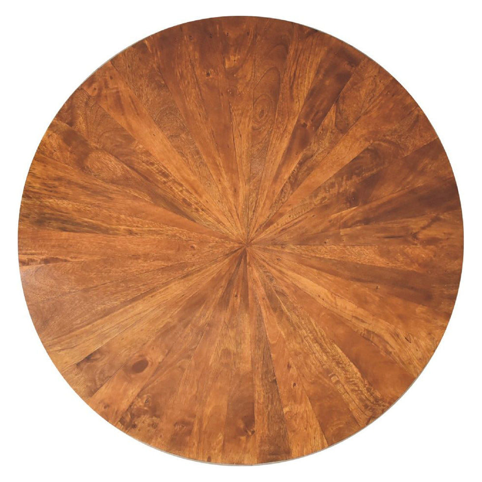 Artisan - Chestnut Round Wooden Coffee Table