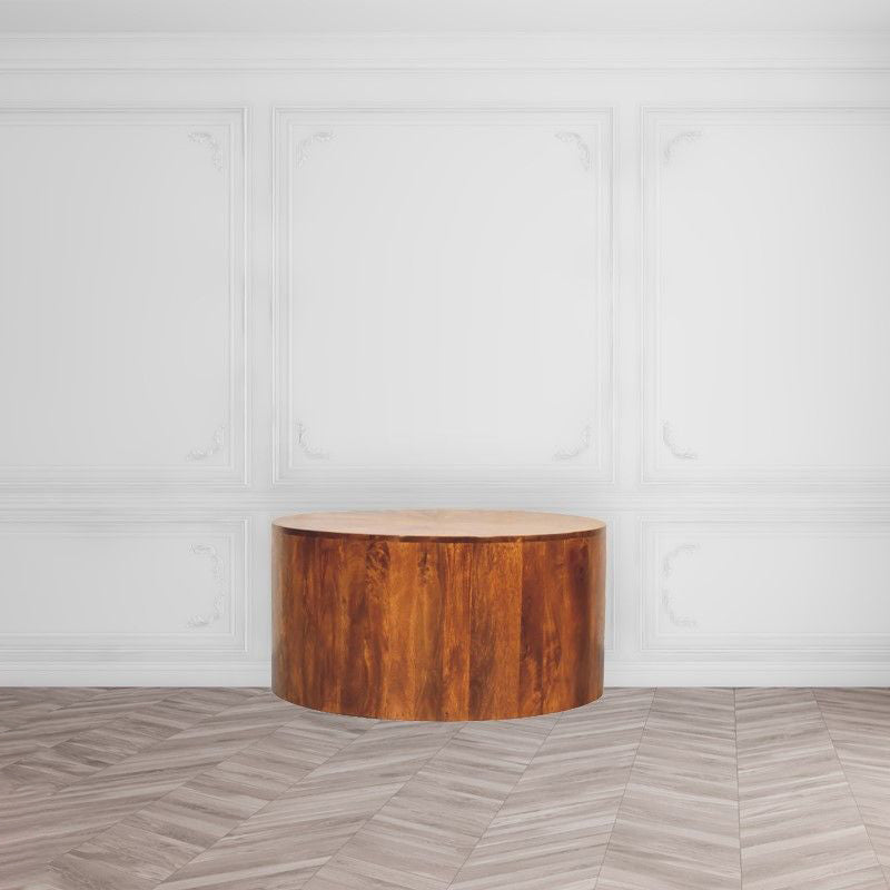 Artisan - Chestnut Round Wooden Coffee Table