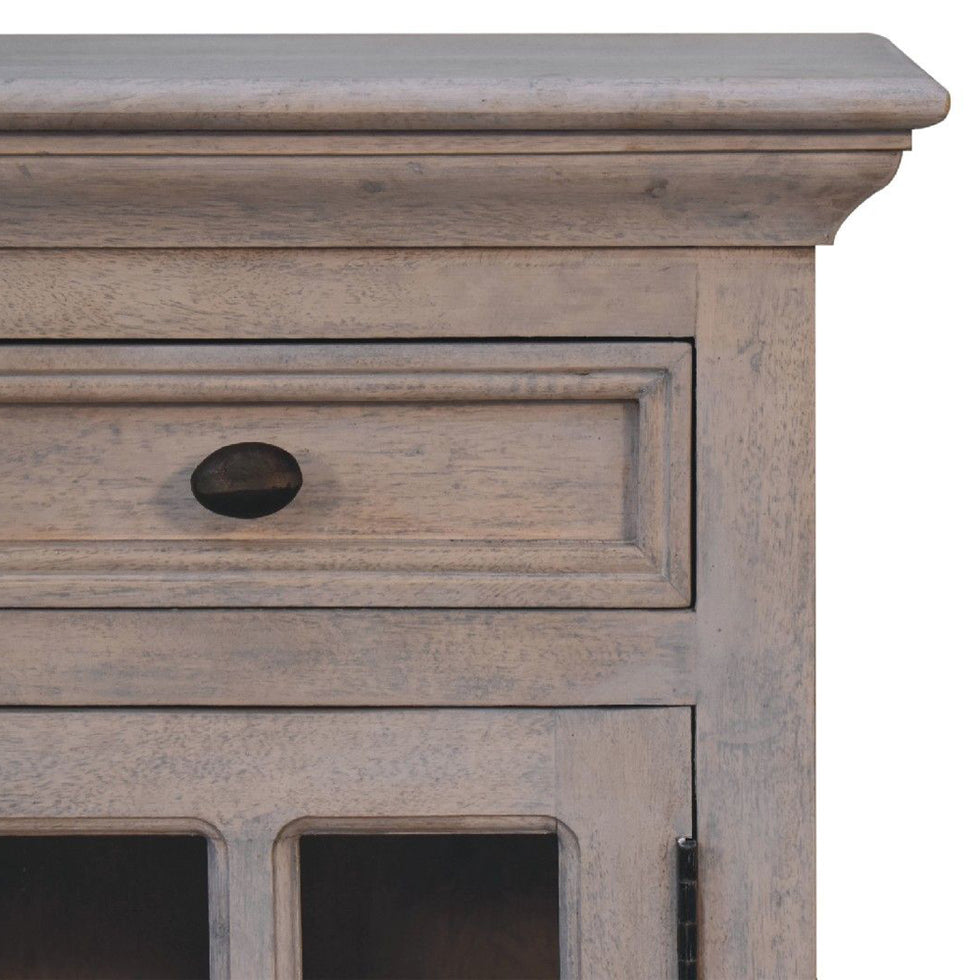 Artisan - Glazed Stone Nightstand