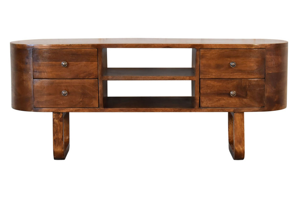 Artisan - U-Rounded Media Unit Entertainment Unit