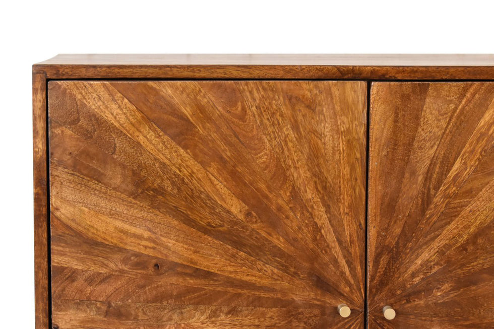 Artisan - U-Shape Sunrise Cabinet in Chestnut