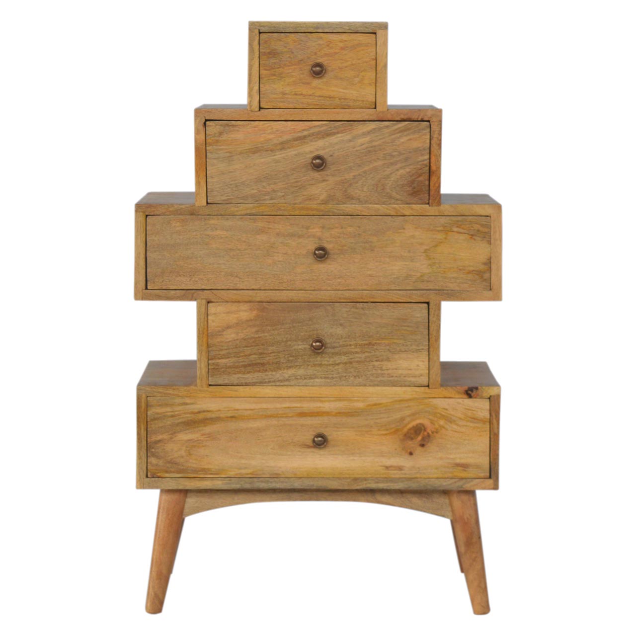 Artisan - Solid Tower Chest Cabinet in Oak-Ish, Wood